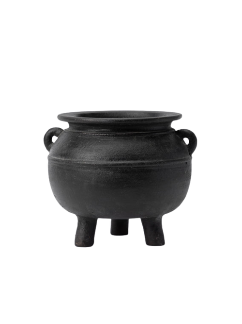 Midnight Cauldron Planter