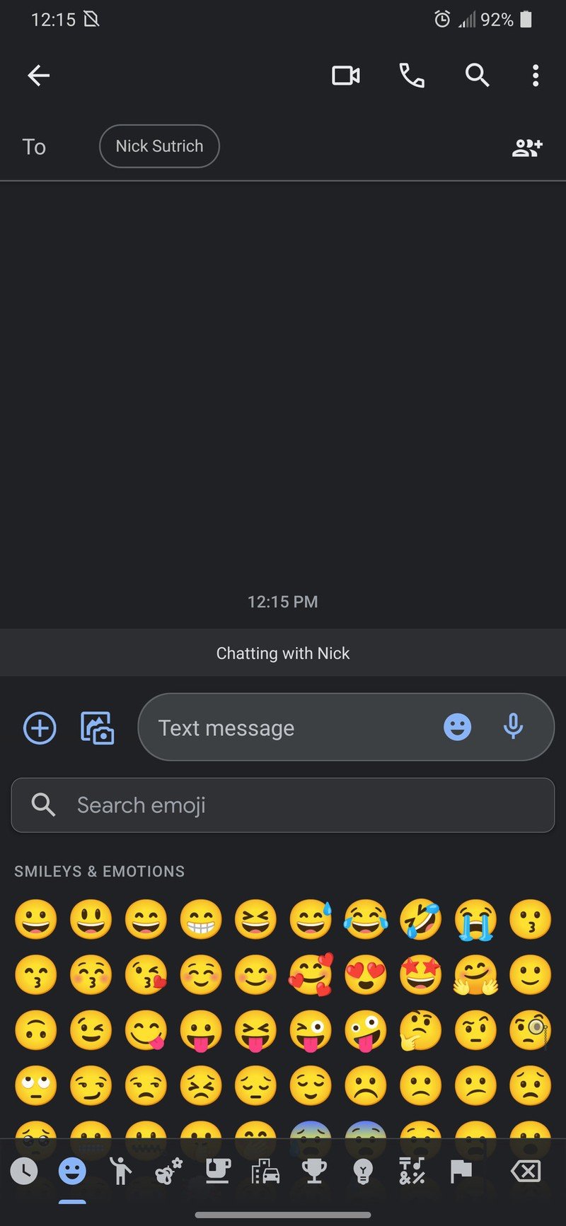 New emoji menu in Google Messages makes it easy to access GIFs and ...