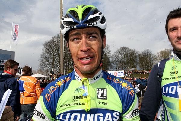 Manuel Quinziato (Liquigas) can be happy with his result.