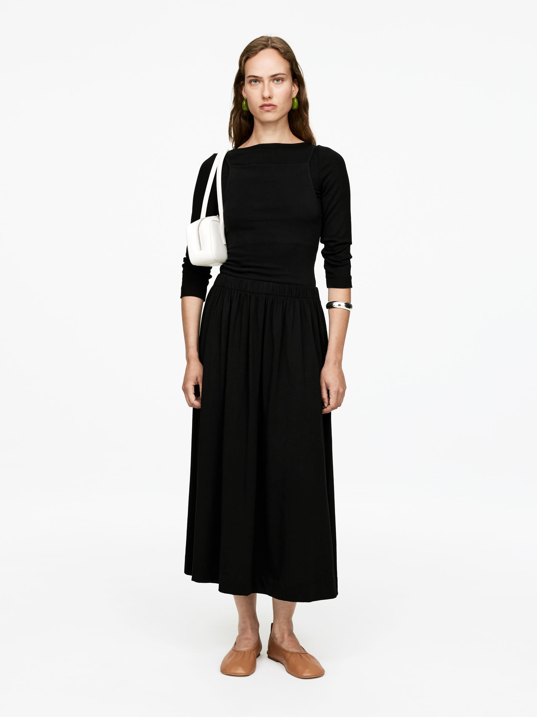 Cotton Skirt – Black – Women – Arket Gb