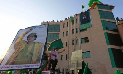 Will France let Gadhafi stay in Libya?