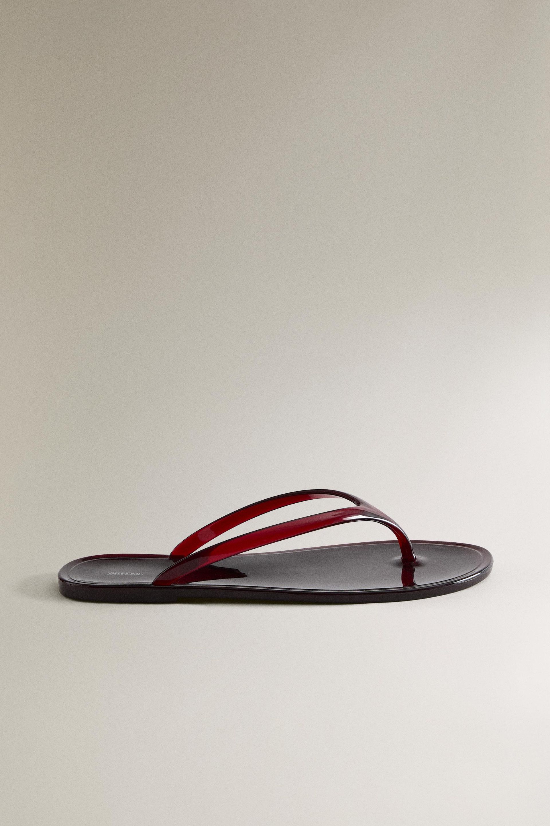 Flat Jelly Sandals