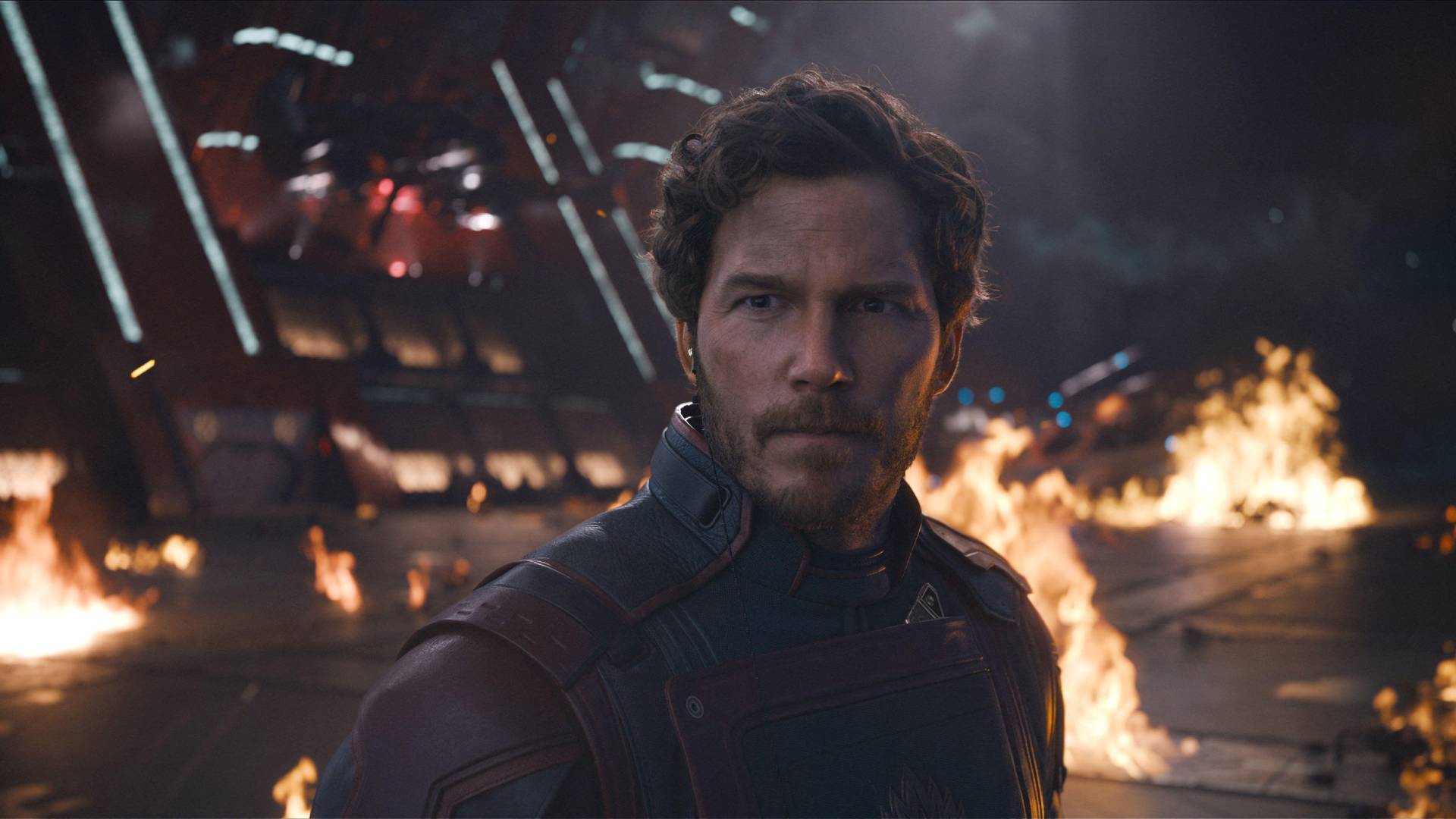Chris Pratt as Star-Lord in Guardians of the Galaxy Vol. 3