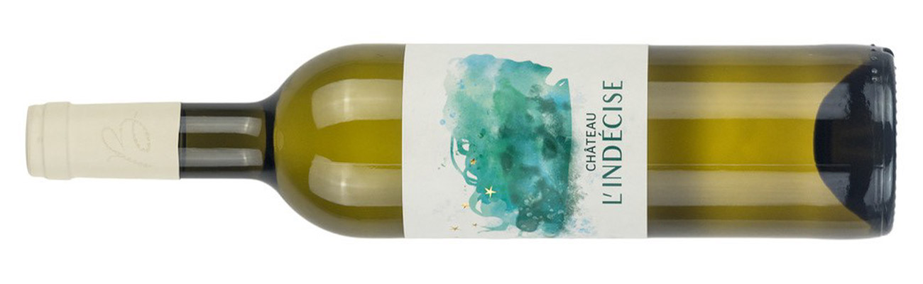 Bottle of white wine