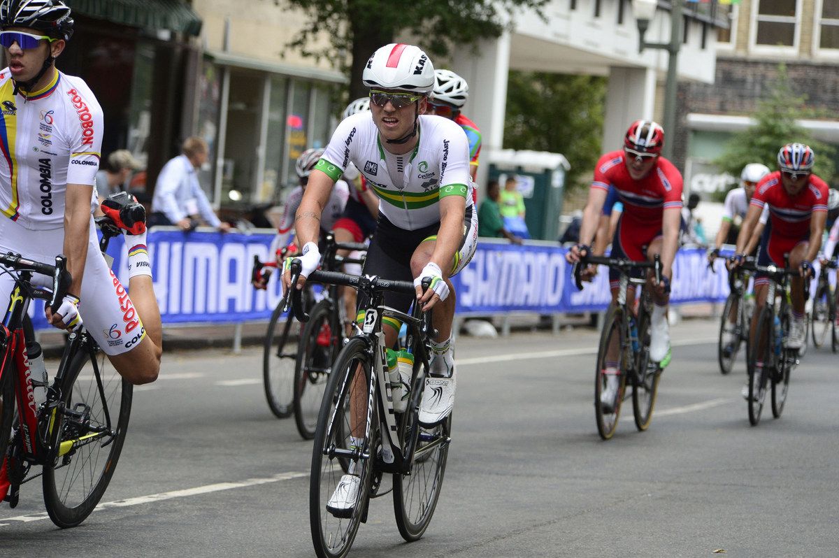 Alistair Donohoe (Australia) ended the race with DSQ against his name