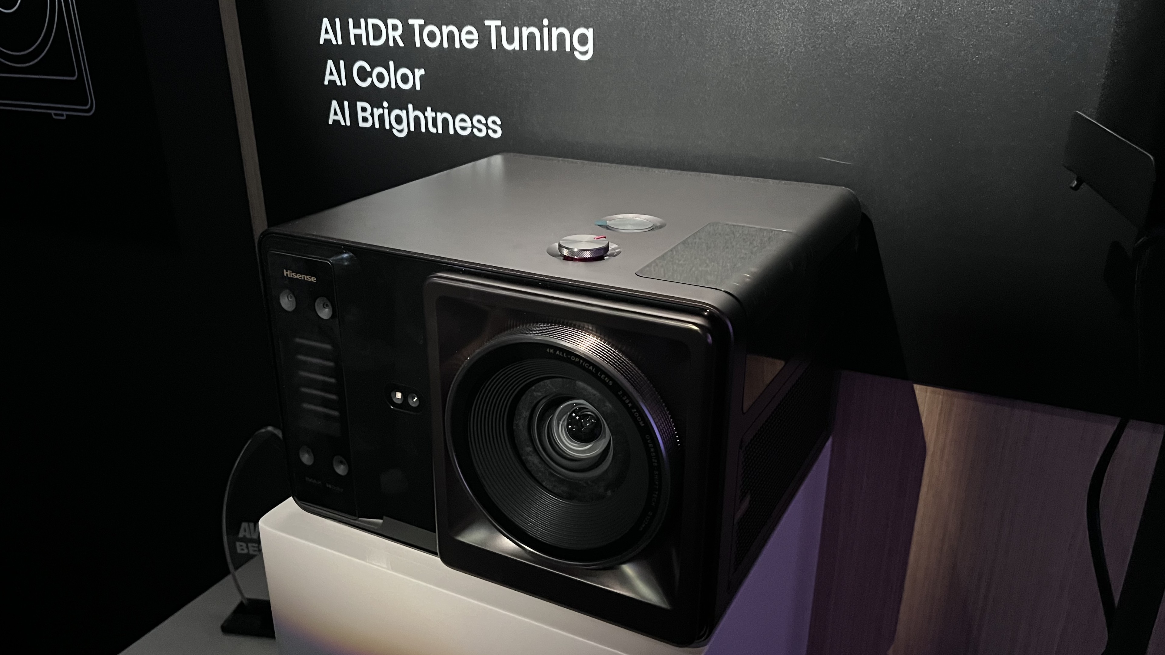 Hisense XR10 on table