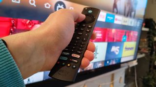 The Amazon Fire TV Omni Mini-LED 55-inch.