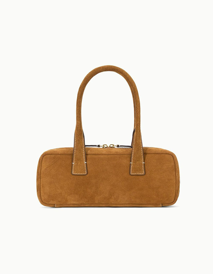 Dude Shoulder Bag | Tan Suede - Tan Suede
