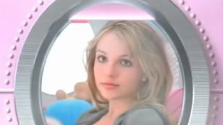 Britney Spears in a Japanese candy commercial