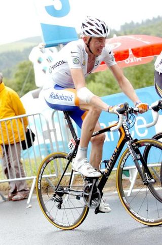 Robert Gesink (Rabobank) had a disappointing day.