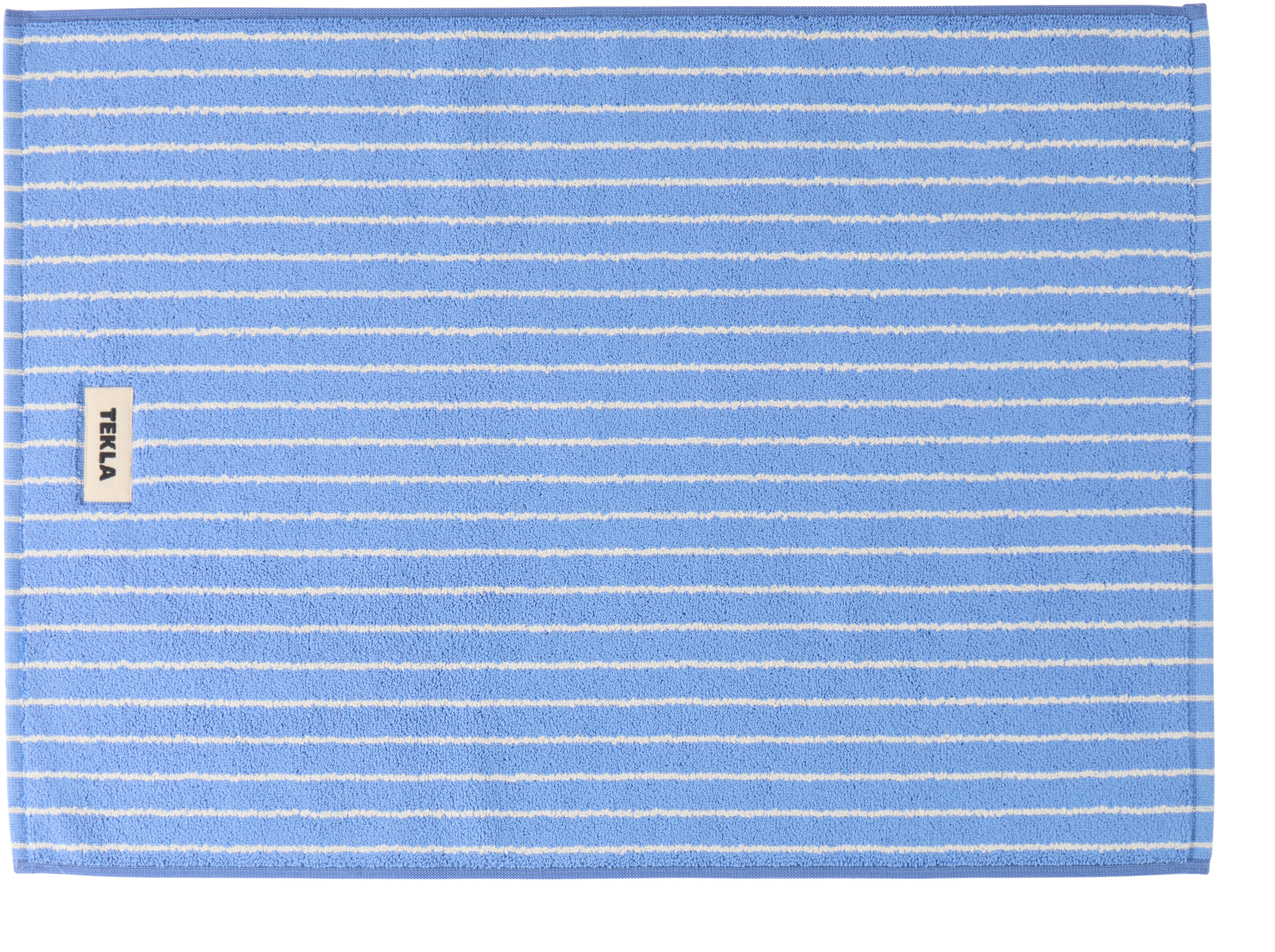 Blue Terry Bath Mat