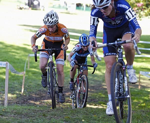 With Wyman up the road, Vanderbeken was forced to follow wheels early on.
