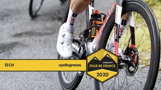 New Shimano wheels at the Tour de France