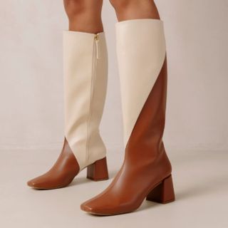 alohas knee high vegan boots
