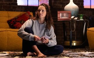 Pictured Rebecca Breeds as Clarice Starling