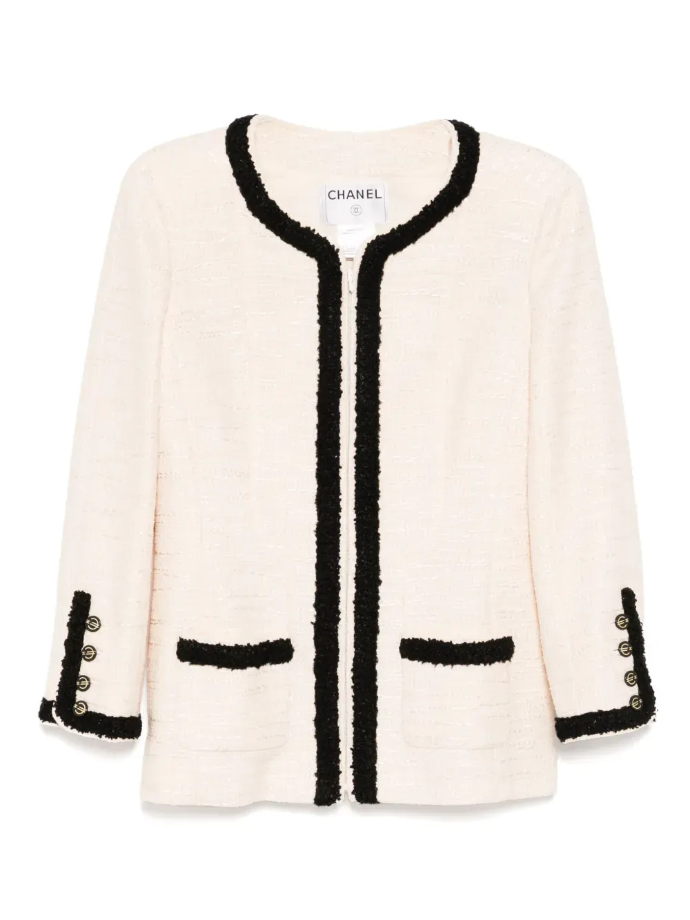 Chanel Pre-Owned 2002 Collarless Jacket | 42