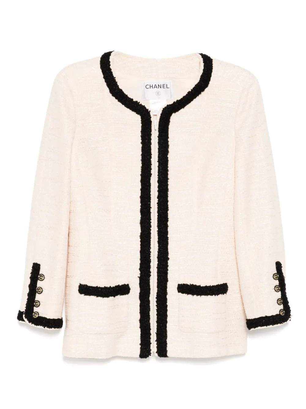 Chanel Pre-Owned 2002 Collarless Jacket | 42