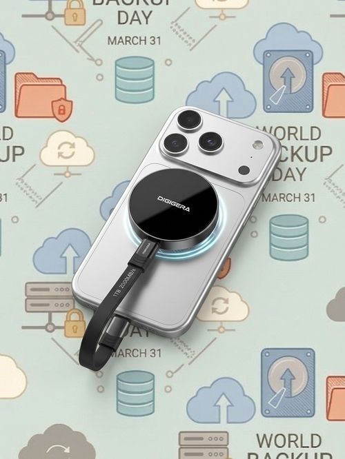 Digigera 1TB Magnetic Portable SSD