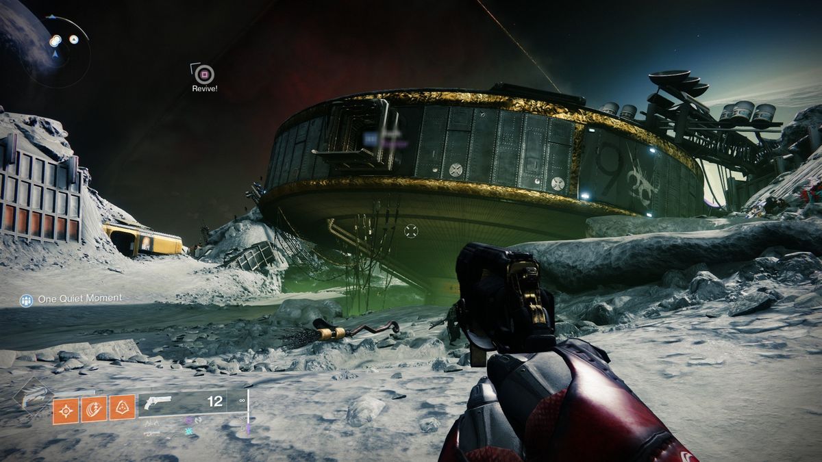 Destiny 2 Override Frequency - the Anchor of Light rotunda