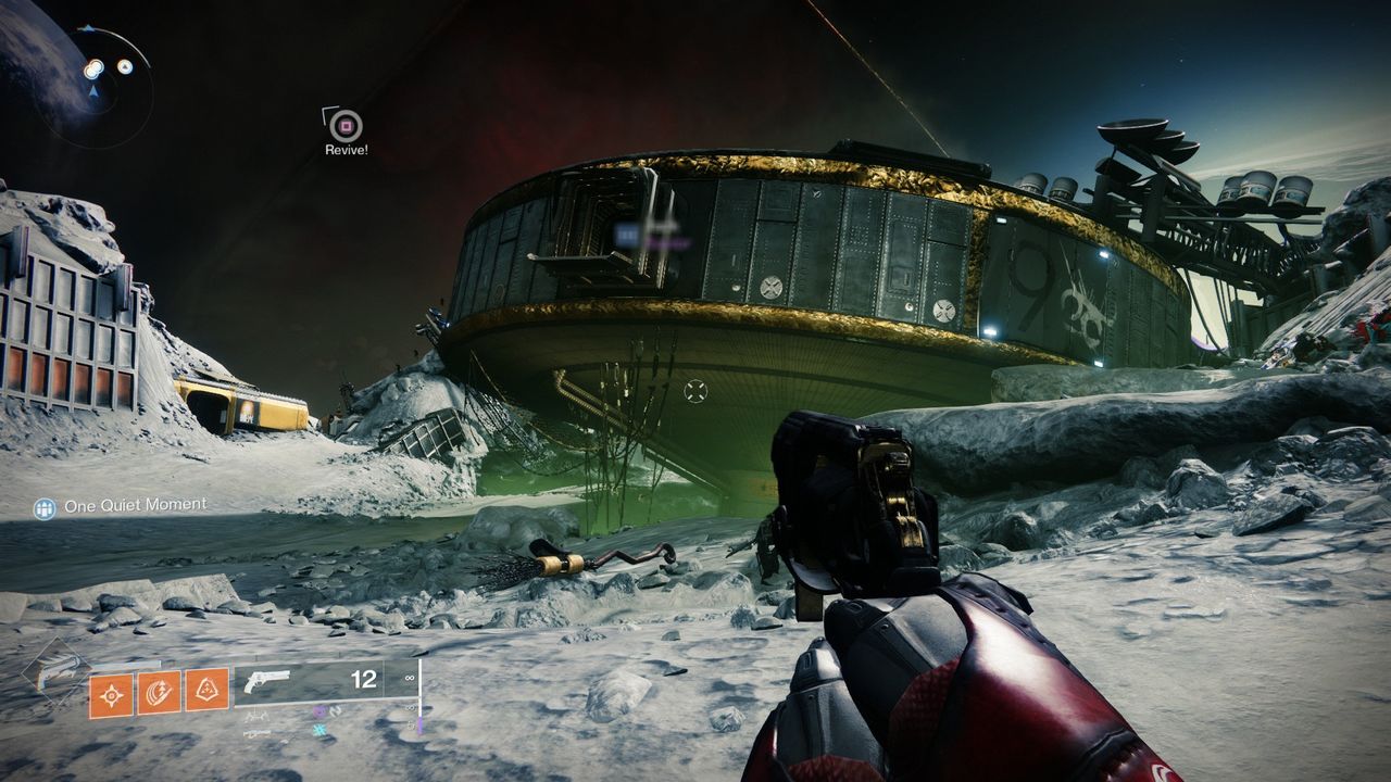 Destiny 2 Override Frequency - the Anchor of Light rotunda