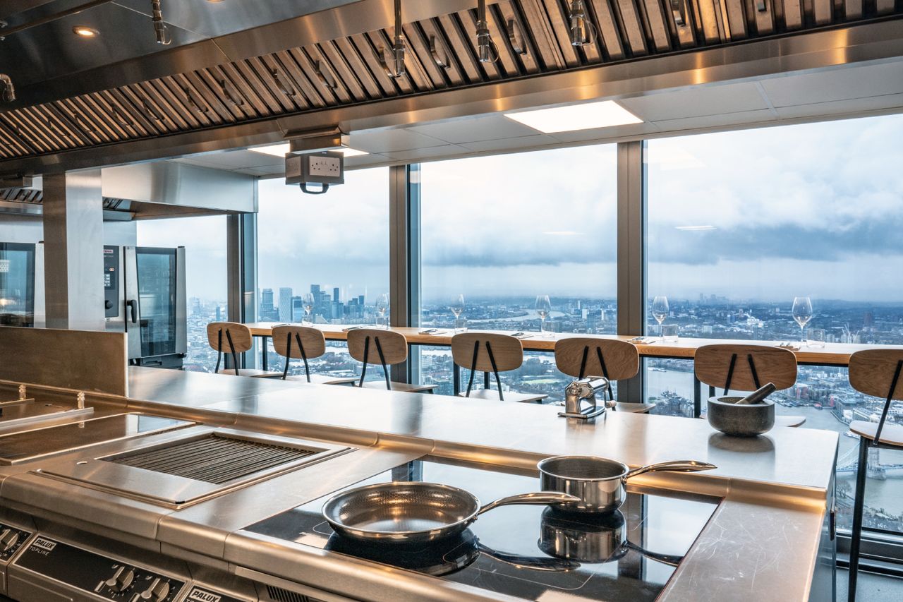 Gordon Ramsay has opened London's highest restaurant at 22 Bishopsgate ...