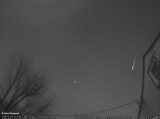 Quadrantid Meteor Over Ohio
