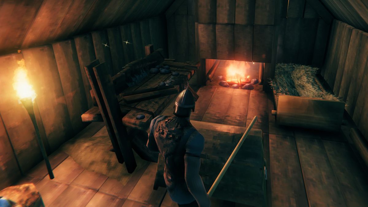 Valheim How To Build A Campfire Indoors Pc Gamer