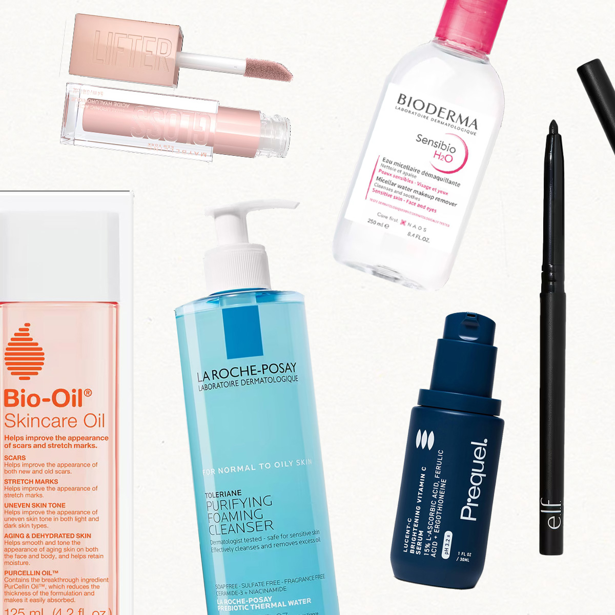 Carey Campbell, MD, drugstore products collage