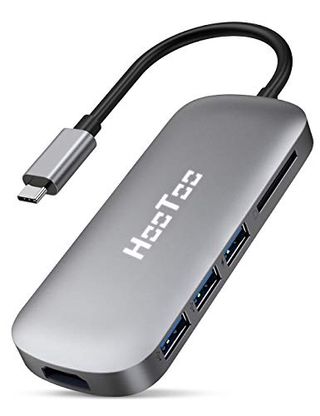 HooToo USB-C hub 6-in-1 adapter