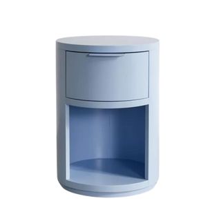 powder blue nightstand with drawer from Urban Outfitters