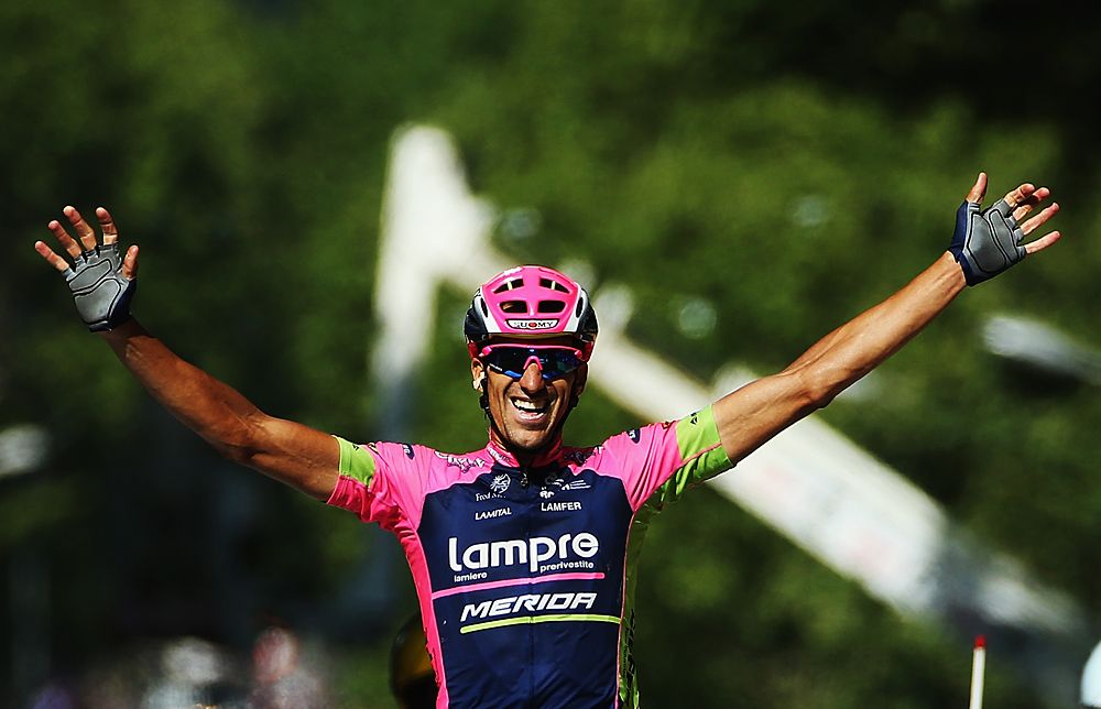 Ruben Plaza (Lampre Merida) wins stage 16 at the Tour de France