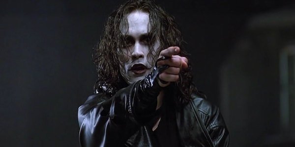 Brandon Lee as The Crow