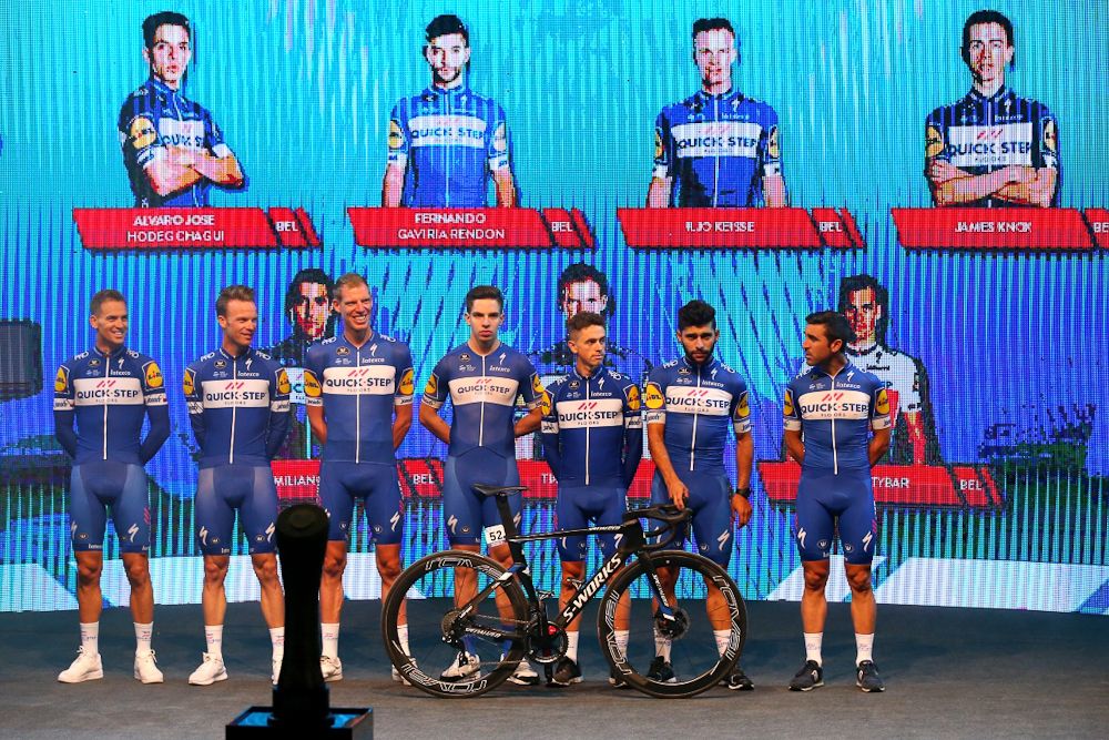 Quick-Step Floors take the stage with sprinter Fernando Gaviria