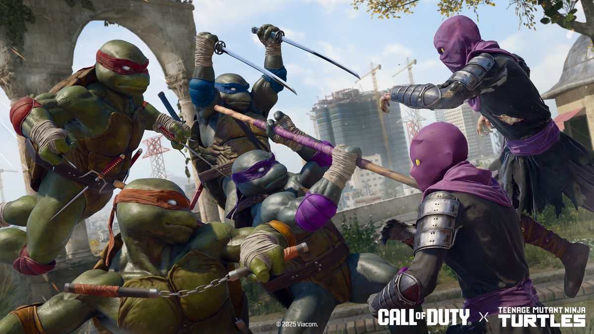 Call of Duty: Black Ops 6 and Warzone Season 2 Reloaded content featuring a crossover event with Teenage Mutant Ninja Turtles.