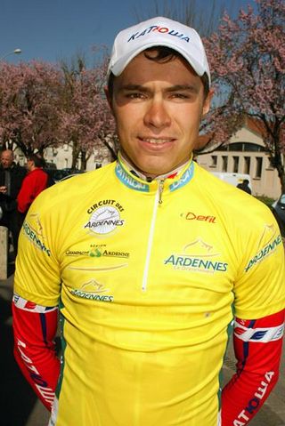 Mikhail Antonov (Itera-Katusha) is the first race leader at the Circuit des Ardennes International.