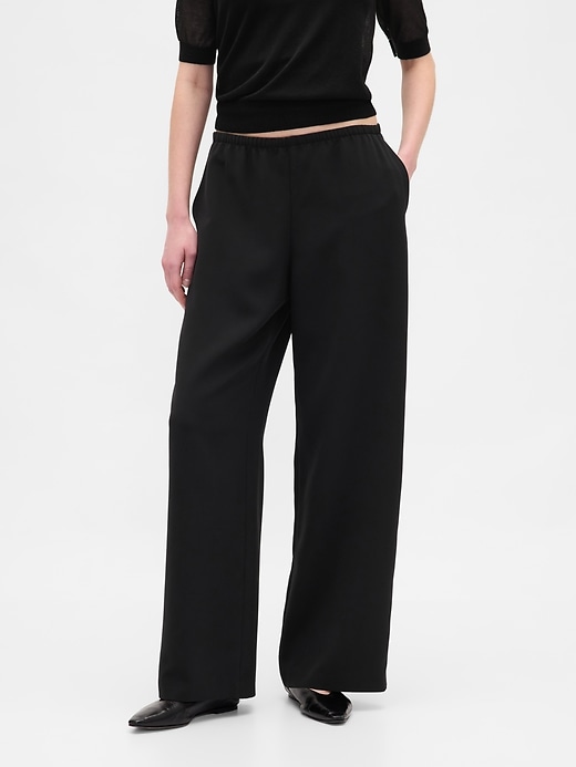 Easy Wide-Leg Pants