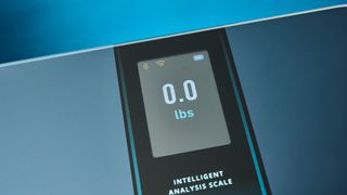 The Eufy Smart Scale P3 display