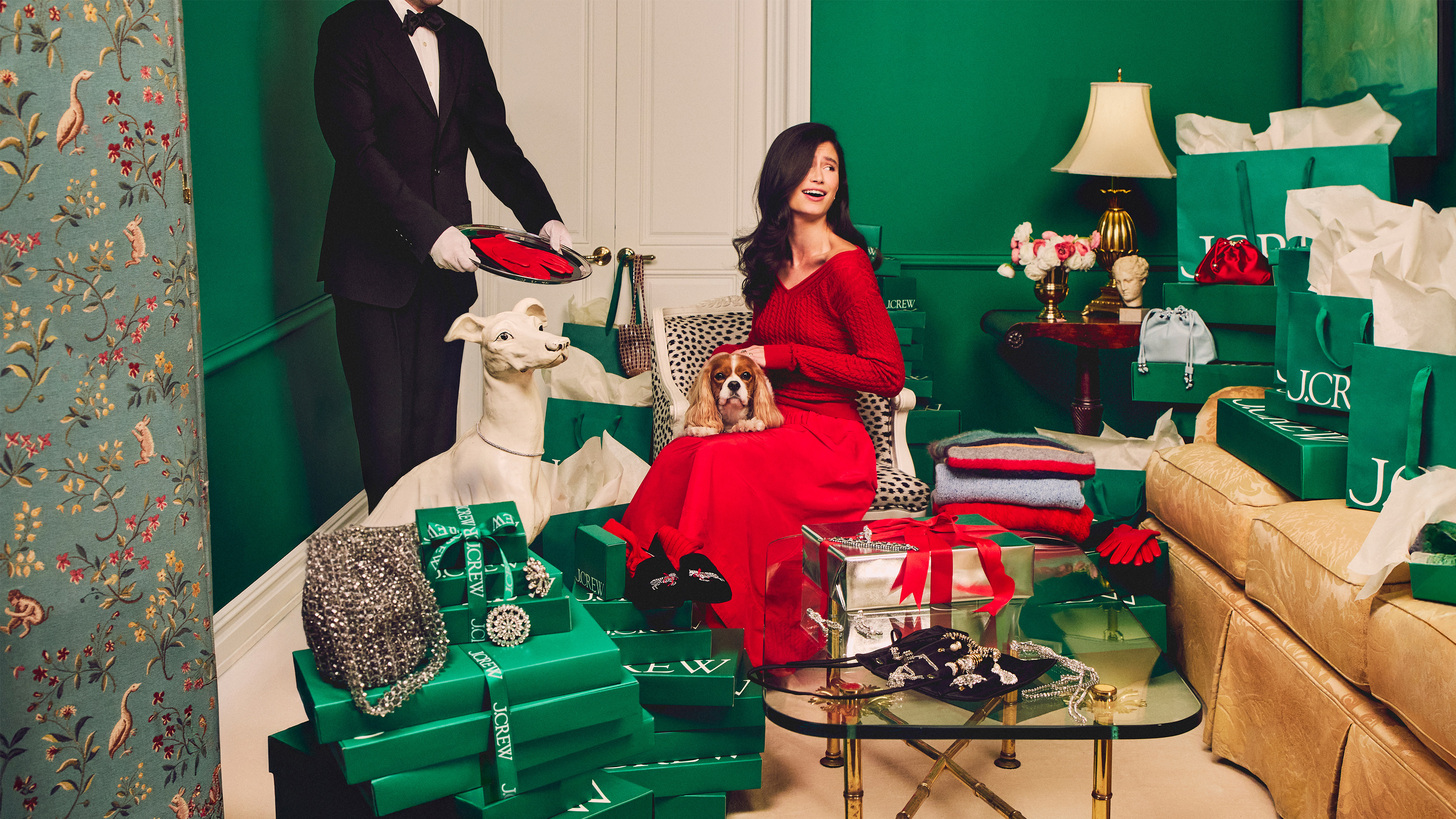 J.Crew holiday campaign.