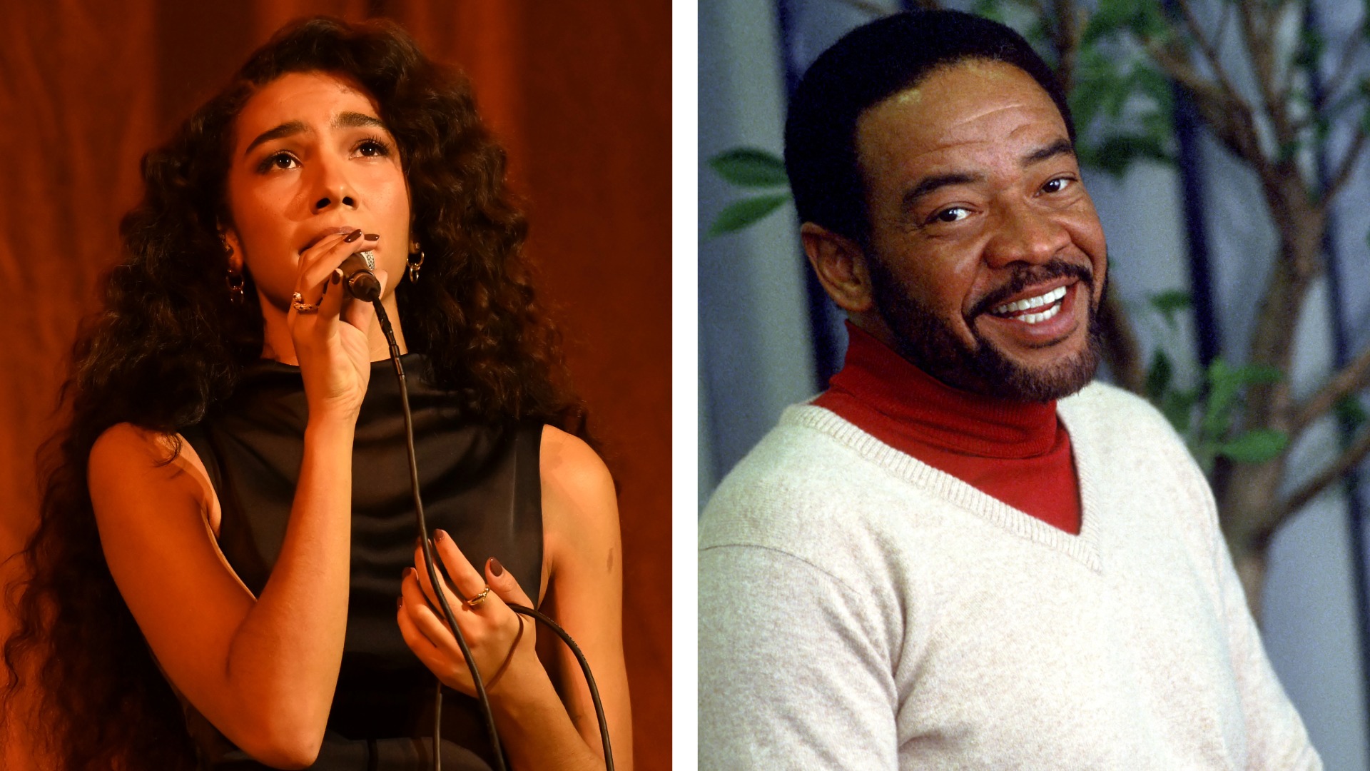 Olivia Dean and Bill Withers