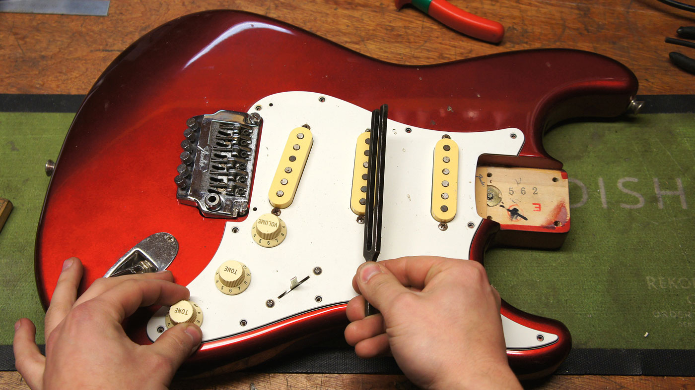 Guitar Setup How To Install A New Pickup Selector Switch Musicradar