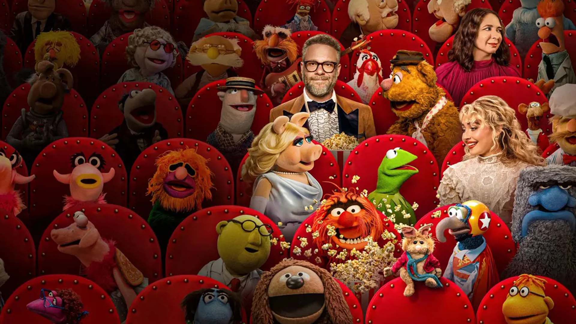 Seth Rogen in The Muppet Show.