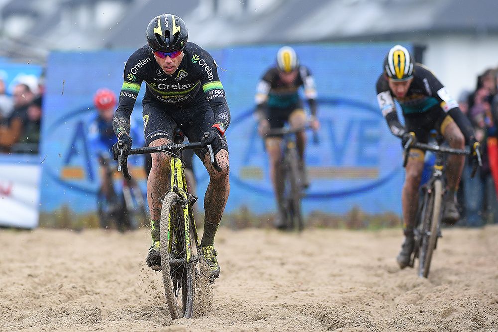 Sven Nys in his final Superprestige appearance