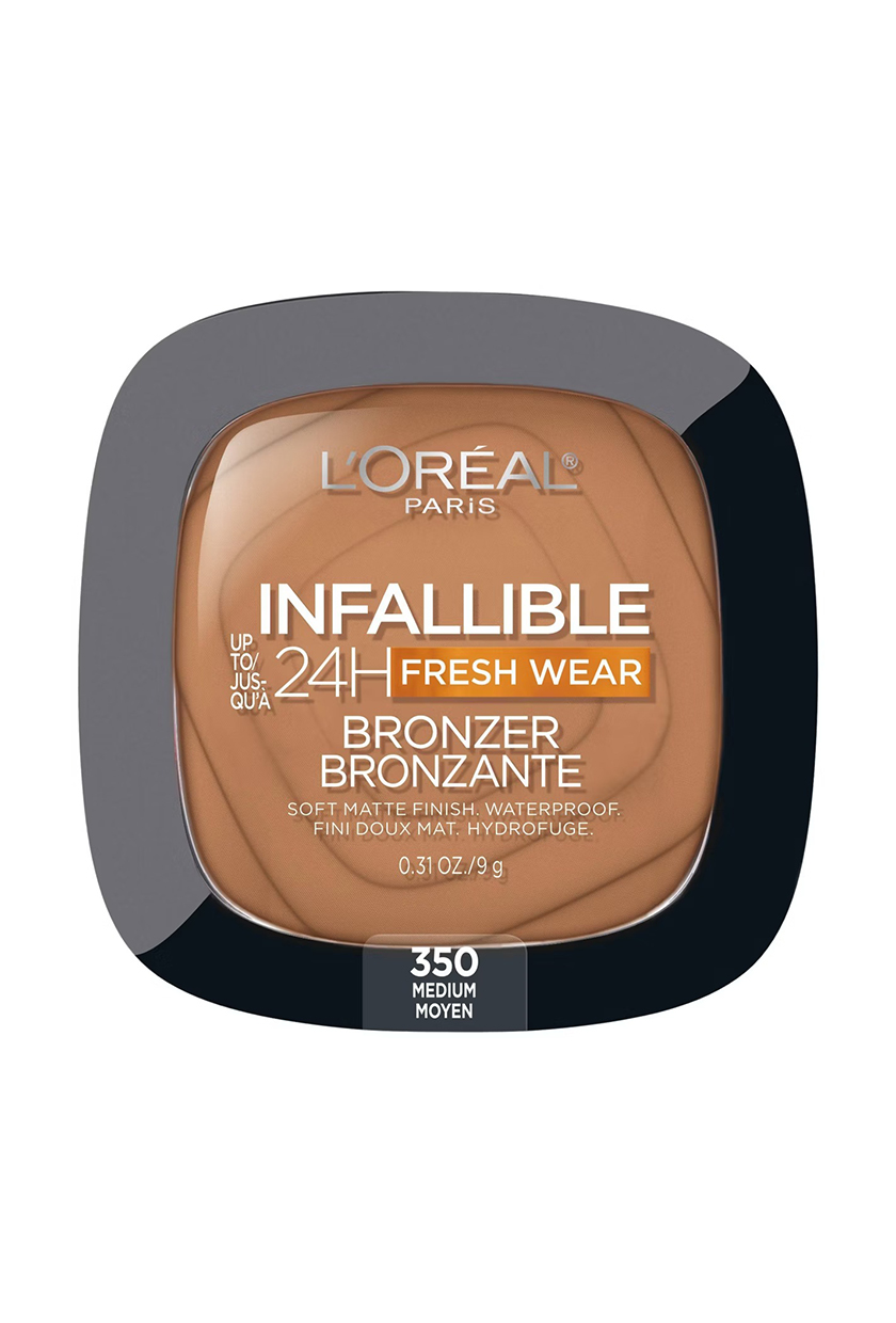 L'oreal Paris Infallible Up to 24h Fresh Wear Soft Matte Bronzer - 350 Medium - 0.31oz