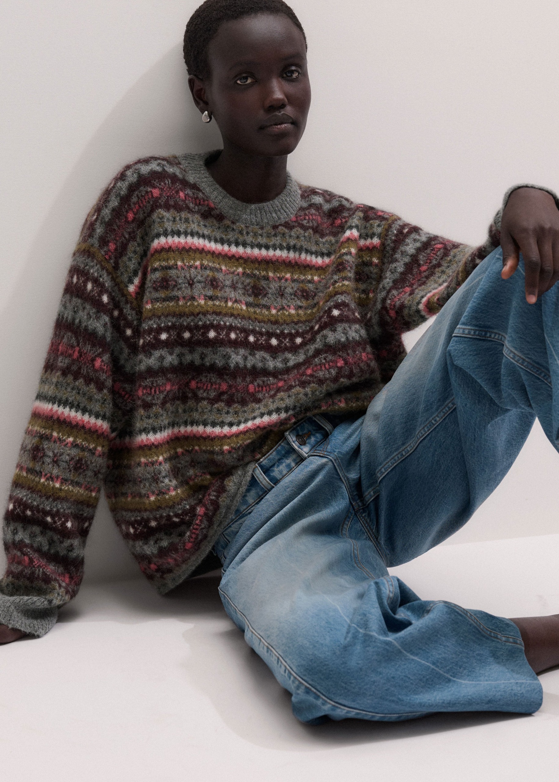 Fair Isle Relaxed Sweater