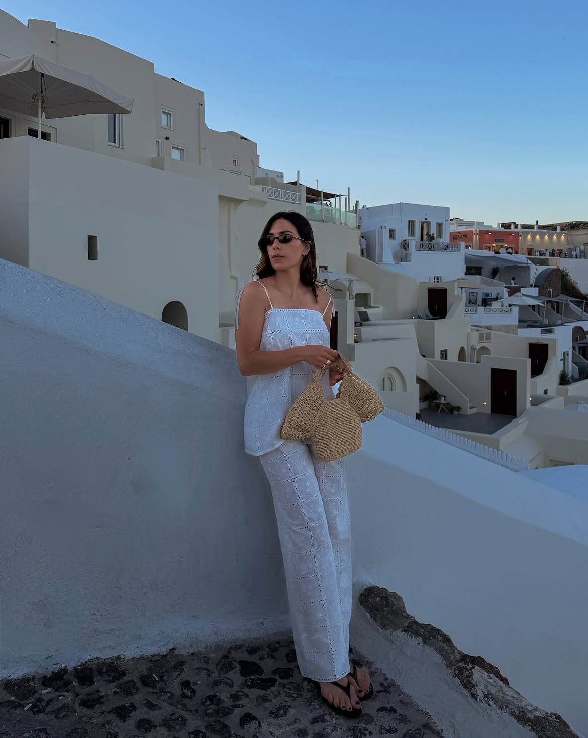 Jessica wearing co-ord