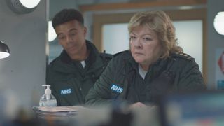 Embargo Date: 09-01-2024 Paramedic boss Jan Jenning is furious as Jacob and Sah are placed in the line of fire.
