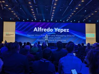 HPE Senior vice president Alfredo Yepez