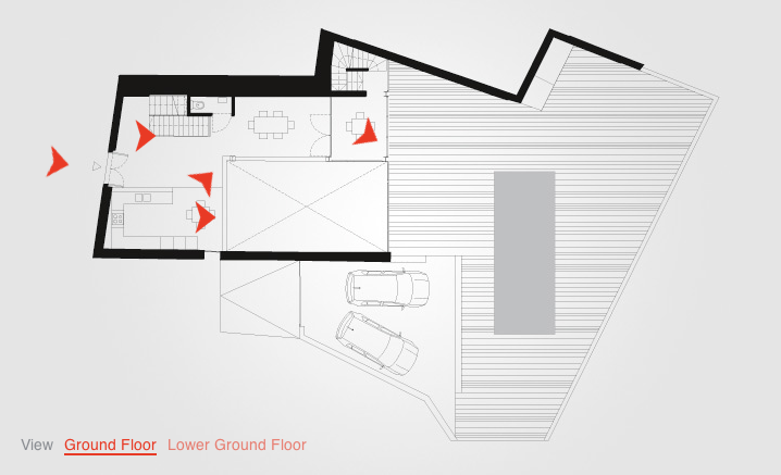 Floor plan of M House