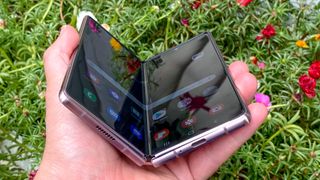 Samsung Galaxy Z Fold 2 review folding