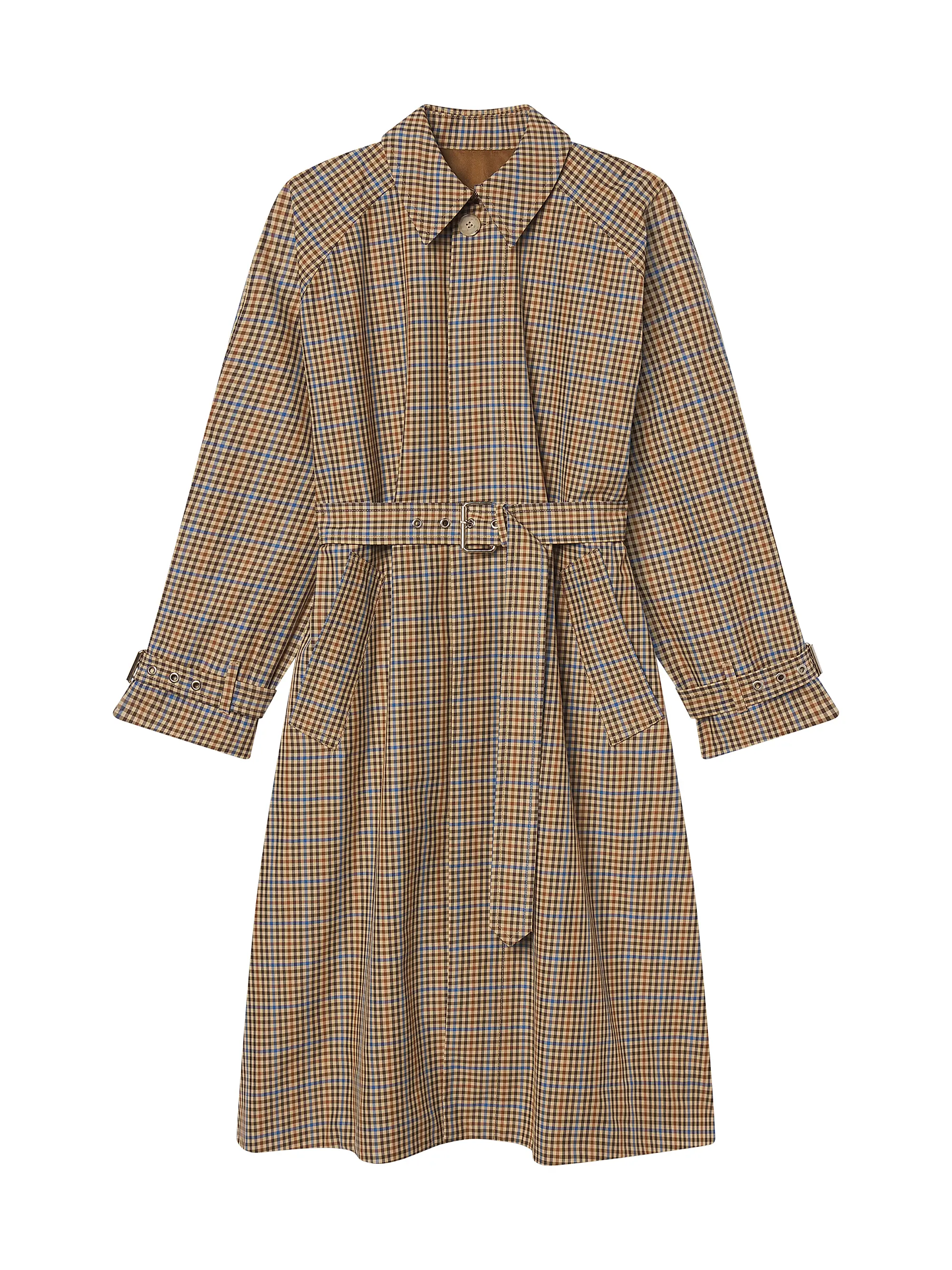 The Plaid Mac Coat